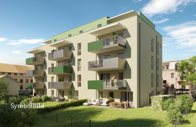 Leoben, Judendorfer Straße 56 - Mietwohnungen mit Kaufoption (Mietkaufwohnungen) - Neubauprojekt der GWS - Symbolbild - GWS Mietwohnungen Leoben