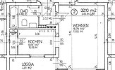 St. Barbara im Mürztal, Wildgansstraße 13 - Wohnung 2 - 1-Zimmer-Wohnung - Grundriss - GWS Wohnung
